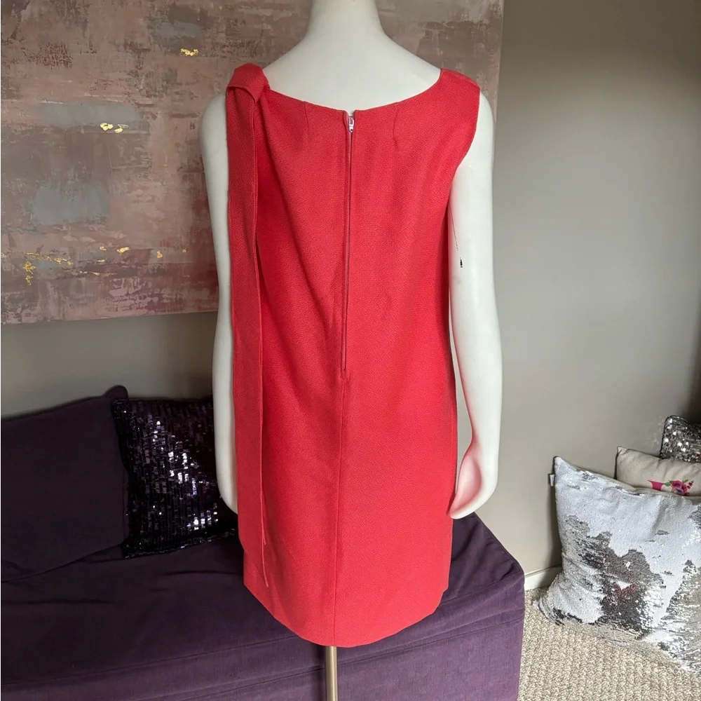Handmade Coral Vintage Midi Dress and Jacket Set Size Medium (see measurements) - Picture 8 of 13